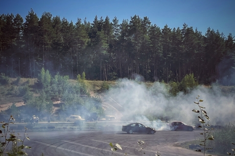 BEVENTS drifto treniruotėje