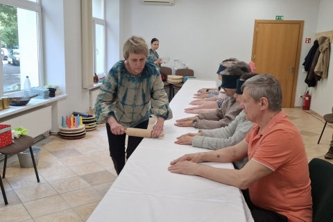 Spektaklį Vėjų motė žiūrima ne akimis